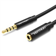 Cabo Extensor P2 Premium Vention 1,5m: Som Imersivo e Liberdade para PC e Microfone - imagem 2