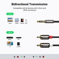 Cabo UGREEN 3.5mm para RCA: Som Hi-Fi e Conexão Universal para Seus Dispositivos - imagem 4