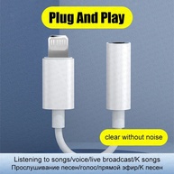 Adaptador iPhone: Som 3.5mm para Lightning - imagem 2