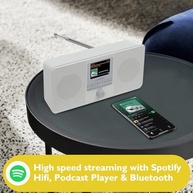 LEMEGA IR4S: Rádio de Internet WiFi, Spotify Connect, Bluetooth e FM com Som Estéreo Incrível - imagem 3