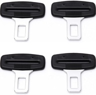 Kit 4 Fivela Cinto Segurança Anti Som Trava Alarme Universal Fiat Honda Ford Chevrolet VW BYD - imagem 1