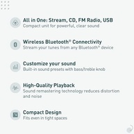 Sistema de Som Panasonic SC-PM270PP-K: Potência, Conectividade e Estilo para Sua Casa - imagem 3
