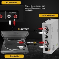 PYLE PP444: Pré-Amplificador Phono Ultra Compacto para Toca-Discos | Som Impecável - imagem 4