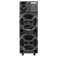 Caixa de Som Amplificada Amvox ACA 1402 Titan Black: 1400W RMS, Bluetooth e Festa Garantida! - imagem 1