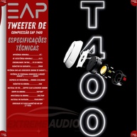 Tweeter EAP T400: Potência e Clareza para seu Som - imagem 2