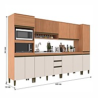 Cozinha 6 Peças Ripada Cecília: Seu Sonho! - imagem 2