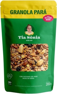 GRANOLA TIA SONIA CASTANHA DO PARA 200G - imagem 1