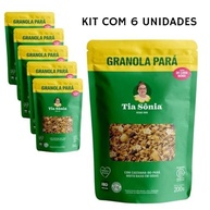 Tia Sônia, Kit 6 Granola Castanha do Pará Coco Baixo Sódio Tia Sônia - imagem 5