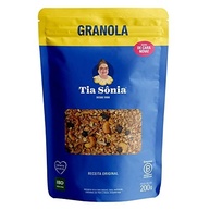Granola Tradicional Castanha Coco Fruta Pacote 200 gramas Tia Sônia - imagem 2