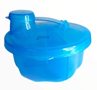 Sonne Porta Leite em Pó com 3 Divisórias H Azul - Prático e Seguro para Viagens - imagem 1