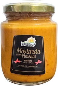 Molho de Mostarda com Pimenta 260g - Fazenda Sonnenhof - imagem 1