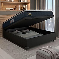Cama Box Baú Casal Hellen: Conforto e Suporte para o Seu Sono - imagem 2