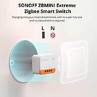 Sonoff ZBMINIL2: Interruptor Zigbee 3.0 Sem Neutro - imagem 1