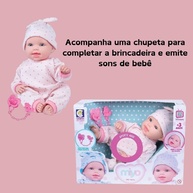 Boneca Miyo Cotiplás: A Companheira Ideal com Sons! - imagem 2