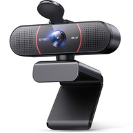 EMEET Webcam C960 4K para PC, sensor Sony UHD 4K, foco automático PDAF, microfones com cancelamento de ruído de IA dupla, correção automática de luz, FOV de 73°, webcam Plug & Play com capa de - imagem 1