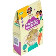 Da Vovó, Sopinha da Diversão, Pequeno Chefinho, Rende 3 porções, Pronto em 15 minutos, Alimentação saudável infantil, 180 Gramas - imagem 2