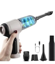 Mini Aspirador e Soprador Portátil 5 em 1: Limpeza Completa e Poderosa com USB - imagem 2