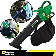 Soprador e Aspirador de Folhas 3000W Garthen: Limpeza Fácil! - imagem 1