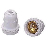 Soquete E27 com Borne: Instale sua Lâmpada LED! - imagem 1