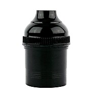 Soquete Foxlux Pendente Baquelite Preto 50 Unidades - imagem 1