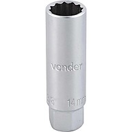 Soquete Vela Ignição 14mm Estriado Vonder – Precisão e Durabilidade - imagem 1