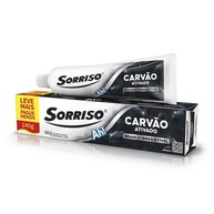Sorriso Radiante: Creme Dental Carvão Ativado 140g - imagem 1