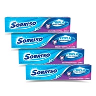 Sorriso Tripla Limpeza: Kit 4 Cremes Dentais 70g - imagem 1