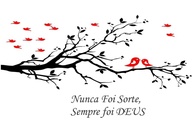 Adesivo Decorativo de Parede com Frase Motivacional - Nunca Foi Sorte, Sempre Foi Deus - imagem 3