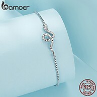 Pulseira de Cobra Prata 925 Bamoer – Elegância e Sorte - imagem 2