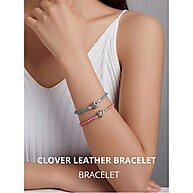 Pulseira de Prata 925 com Trevo: Elegância e Sorte! - imagem 2