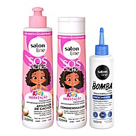 SOS Cachos + Bomba Salon Line: Kit Crescimento & Hidratação - imagem 1