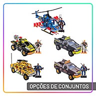 SOS Comandos Retrô: Kit Carrinho + Boneco Anos 80 - imagem 1