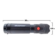 Lanterna LED Cops Brasfort: Iluminação Tática e SOS - imagem 2