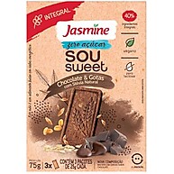 Jasmine Sou Sweet Chocolate Integral Zero Açúcar 75g - imagem 1
