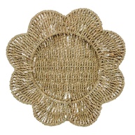 Sousplat de Sisal Flor Wolff: Elegância Rústica - imagem 1