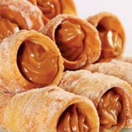 Kit Lata de Doce de Leite Souvenir 400g + Canudinho Frito 200g Tipo Cone - imagem 3
