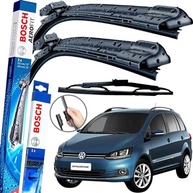 Kit Palhetas Limpador Parabrisa Bosch Aerofit Dianteiro + Traseiro para VW Spacefox (2013-2019) - imagem 2