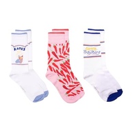 kate spade new york 3PK KSNY HOT SAUCE CREW, Branco, 9-11 - imagem 3