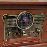 Vitrola Raveo Spazio: Reviva Seus Discos com Bluetooth, CD, Cassete e Mais! - imagem 3