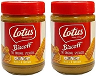 Pasta de Speculoos Crunchy Biscoff Lotus - 2 unidades 2 x 400g (Total 800g) - imagem 1