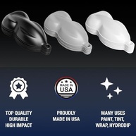 Modelos de Carro de Plástico Speed Shapes - 10 Peças para Teste de Pintura Automotiva - imagem 5