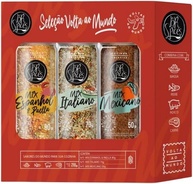Kit Seleção Volta ao Mundo BR Spices 210G - Caixa Com 3 Moedores - imagem 1