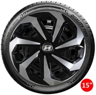 Jogo 4 Calotas Spider Aro 15 para Hyundai HB20S Sedan (2013-2025) - Estilo e Segurança - imagem 4