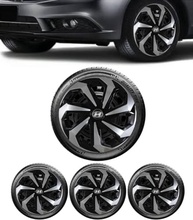 Jogo 4 Calotas Esportivas Spider Aro 14 para Hyundai HB20 e HB20S - Estilo e Proteção - imagem 2