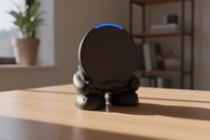 Splin Suporte Stand Mesa Alexa Echo POP Joy Preto - Design Alegre e Funcional - imagem 3