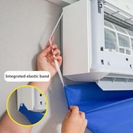 Protetor de Ar Condicionado Split com Bolsa de Limpeza 253cm - Kit Completo para Lavagem Segura e Eficiente - imagem 5