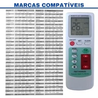 Controle Remoto Universal para Ar Condicionado Split – Compatível com Várias Marcas - imagem 5