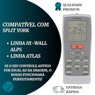 Controle Remoto Universal para Ar Condicionado York Split – Compatibilidade Total com Modelos GZ-12A-E1, 12B e YJE - imagem 3