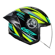 Capacete LS2 Airflow 2 OF616 Aberto Spoiler Draze Verde: Estilo e Aerodinâmica - imagem 3