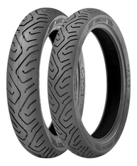 Casal Pneu Moto Technic Sport Dianteiro 2.75-18 e Traseiro 100/90-18 para CG 125, 150, 160 Titan, Fan, YBR 125 - imagem 1